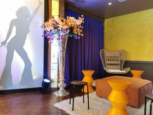 Schallplatte Vinyl Hocker 0